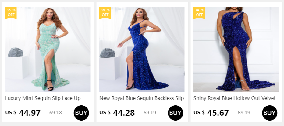 Romagic Sexy Backless Velvet Sequined Sleeveless Stretch Women Dresses Split Strapless Evening Prom Gown Party Dress