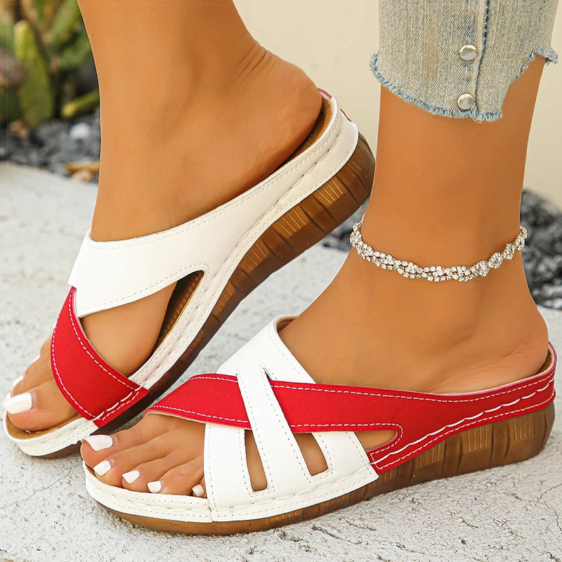 Women Shoes Sandals Fashion Wedge Ladies Shoes Outdoor Slide Women's Sandals Soft Casual Footwear Female Sandalias Mujer