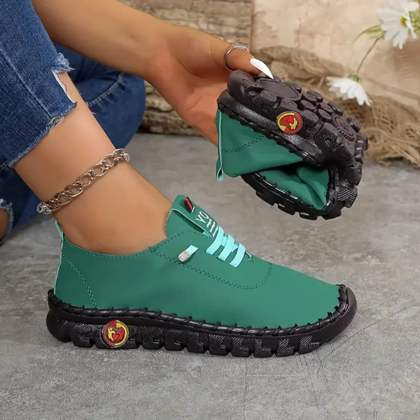Women Sneakers Tide Designer Mom Shoes for Women New Thick Bottom Fashion Sneakers Women Comfortable Outdoor Loafers