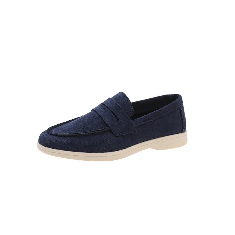 Women's Low Top Shoes 2025 Spring and Autumn New Casual Comfort Loafers High Quality Solid Flat Shoes Zapatos De Mujer
