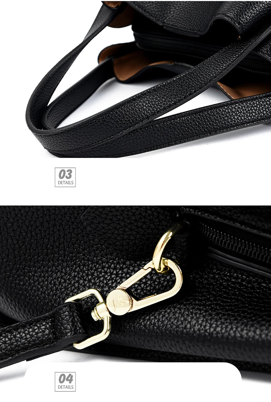 Genuine Brand Soft Leather Top-handle Bags Female Handbags Women Shoulder Crossbody Totes Messanger Bag Large Capacity Big Sac