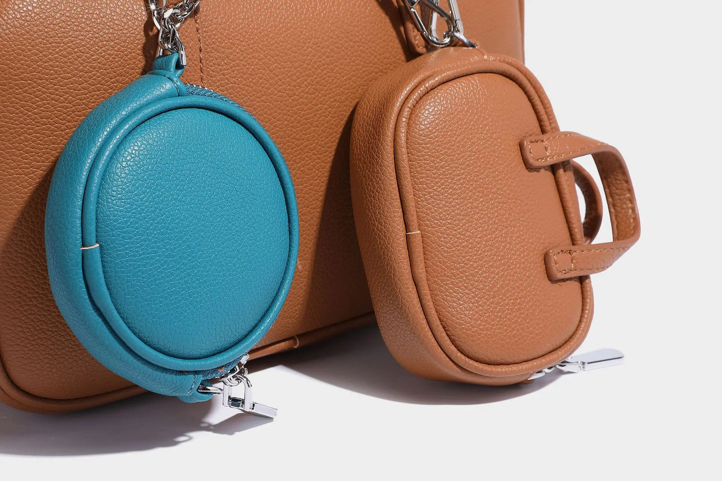 Boston Bag Women Fashion 2025 Euro-America Style Simple Shoulder Bag Handbags Composite Bag