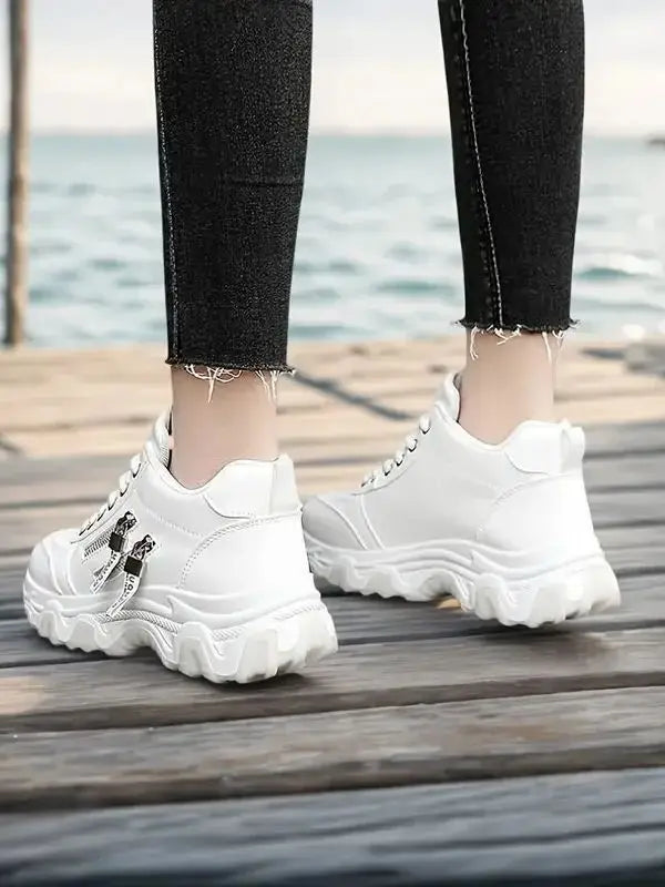 Women's Fashionable All-Match Leisure Sports Shoes New Stylish Comfortable Footwear for Active Living