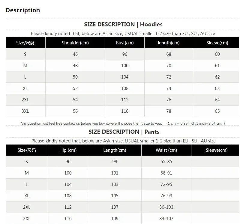 New Men Women Tracksuit Hoodies Casual Solid Color Thick Pullover and Long Pant 2-piece Set Men Autumn Fleece Jogger Sports Suit