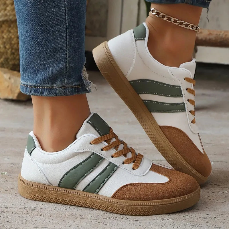 2026 Women Tennis Sneakers Flats Ladies Fashion Vulcanized Shoes Spring Autumn Woman Outdoor Trainers Footwear Женская Обувь