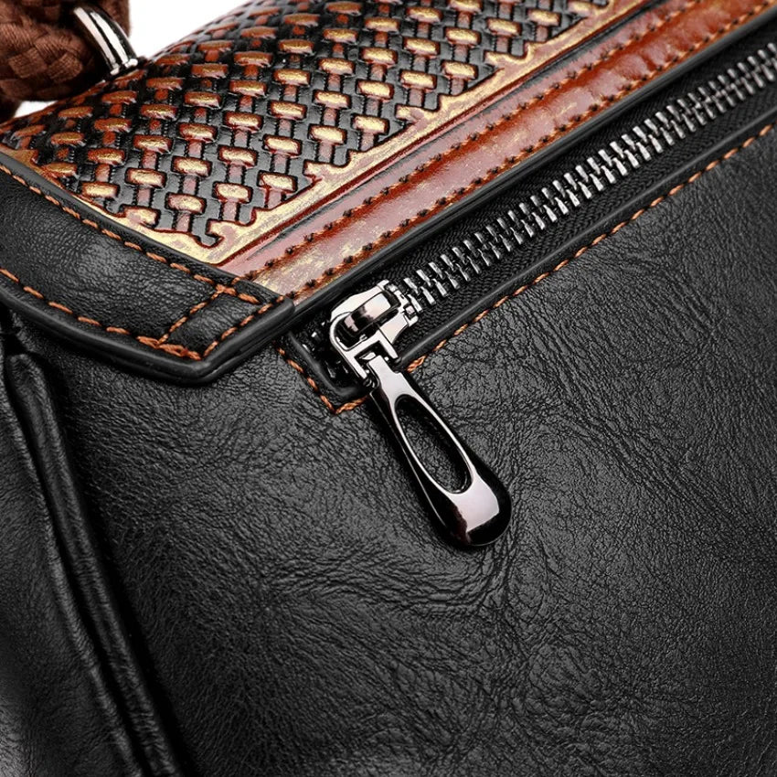 Retro Shoulder Bag Women Handbag High-quality 3D Printed Diagonal Crossbody Classic Office Not Too Big or Too Small Bag Luxury