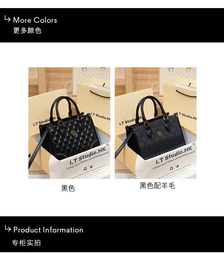 Women's handbag, genuine leather handbag, women's 2024 new summer high-end high-capacity designer crossbody bag