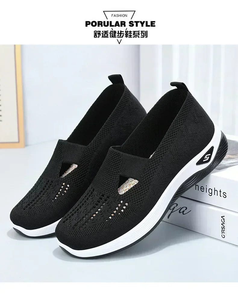 Women's Casual Shoes Breathable Comfortable Orthopedic Shoes Non Slip Sneakers For Spring And Summer New Arrival Women Mesh