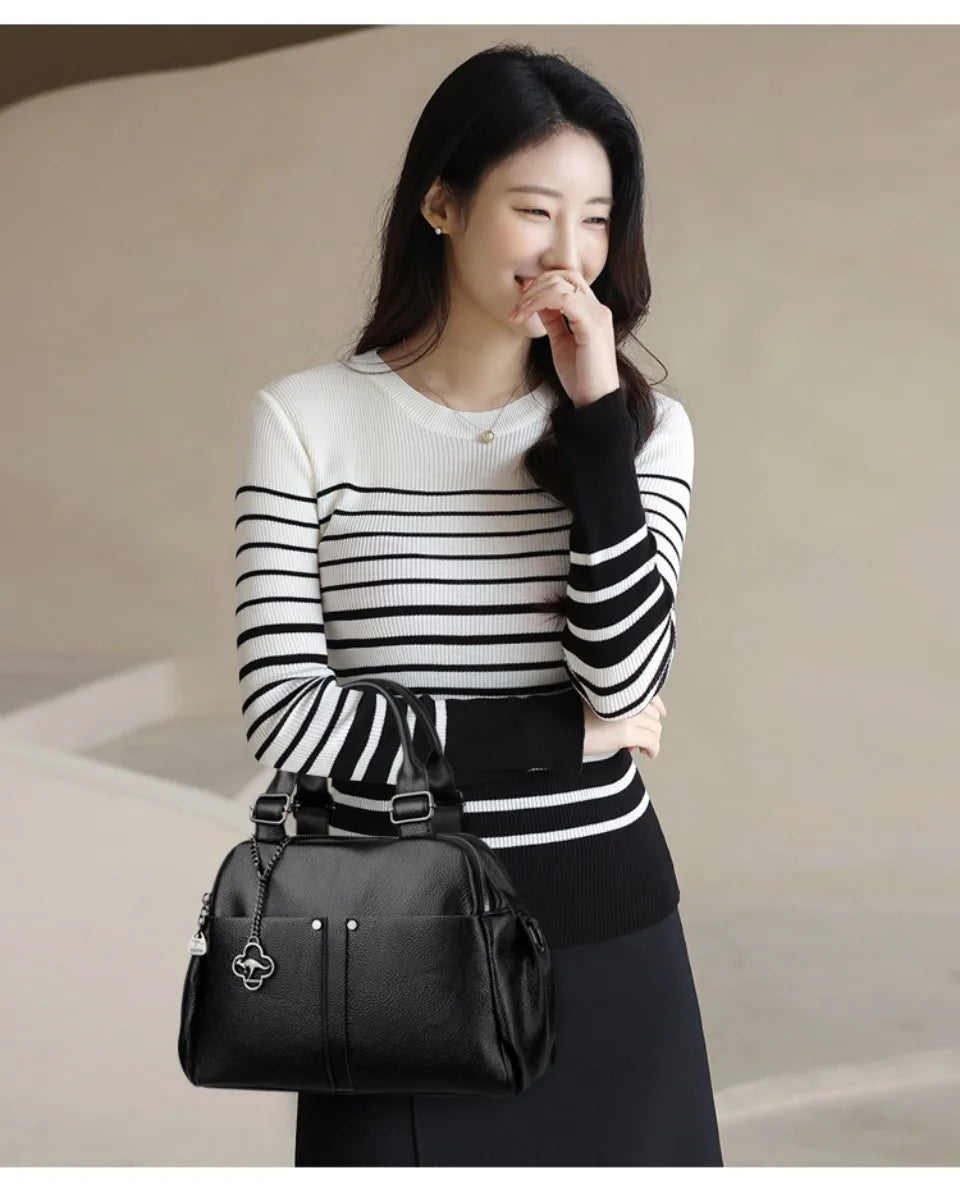 Genuine Brand Luxury Handbags Women Bags Designer Crossbody Bags for Women Small Top Quality Soft Leather Shoulder Bag Daily Use