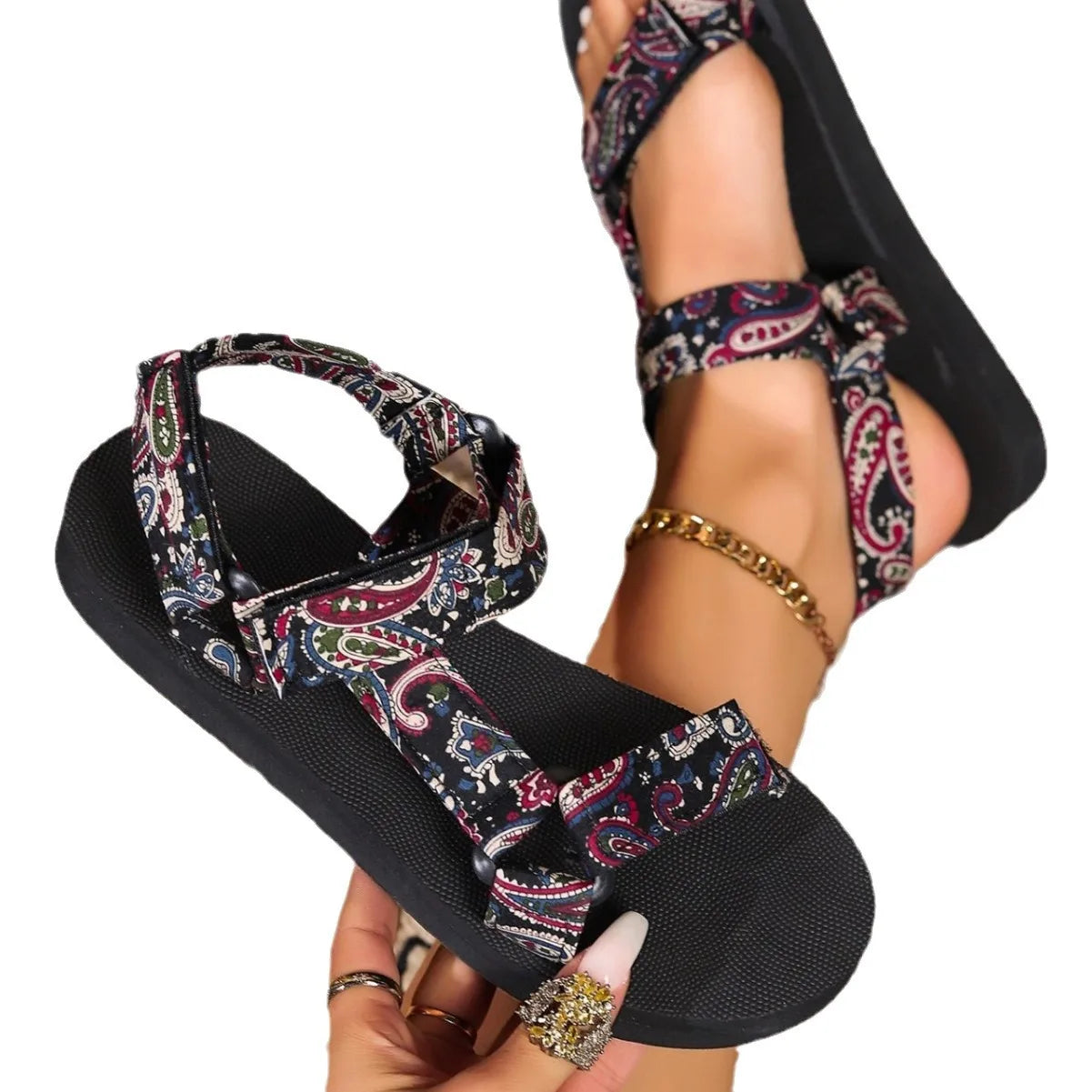 Women's Original Sandals Comfortable Quick-Drying Casual Sport Sandal Walking Hiking Water Sandals With Arch Support