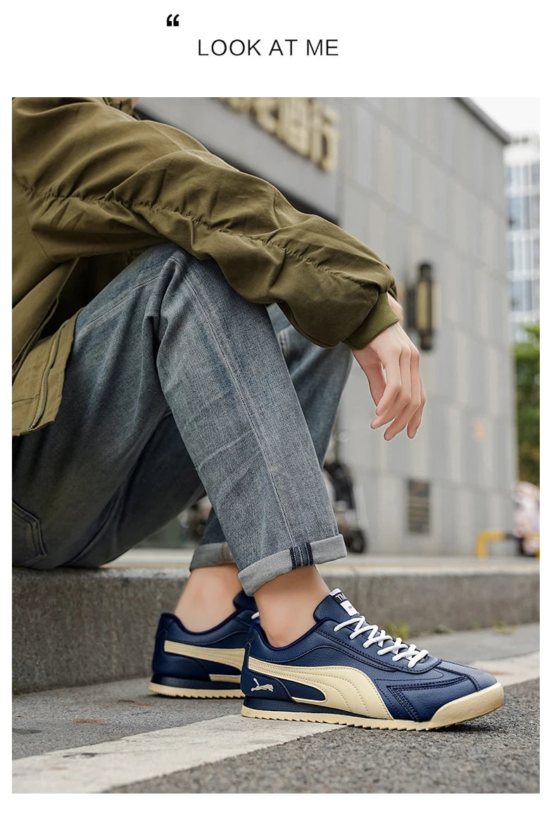 Men's Casual Shoes Sneakers 2025 Summer Male Anti-slip Outdoor Sports Leisure Shoes Soft Sole Running Fashion Walking Shoes