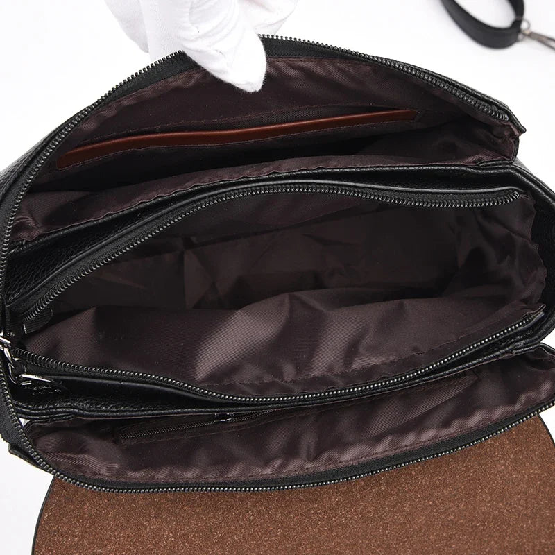 New Soft Leather Crossbody Bags for Women Luxury Handbags Women Bags Designer Female Casual Hand Shoulder Bag bolsos de mujer