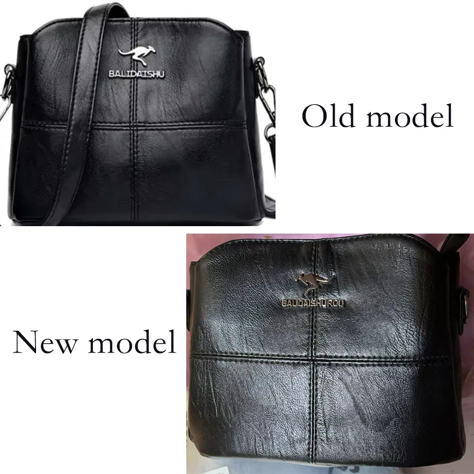 Women Embroidery Tote Bag High Quality Leather Ladies Handbags 2024 Women Shoulder Bag Small Crossbody Bags For Women Sac a Main