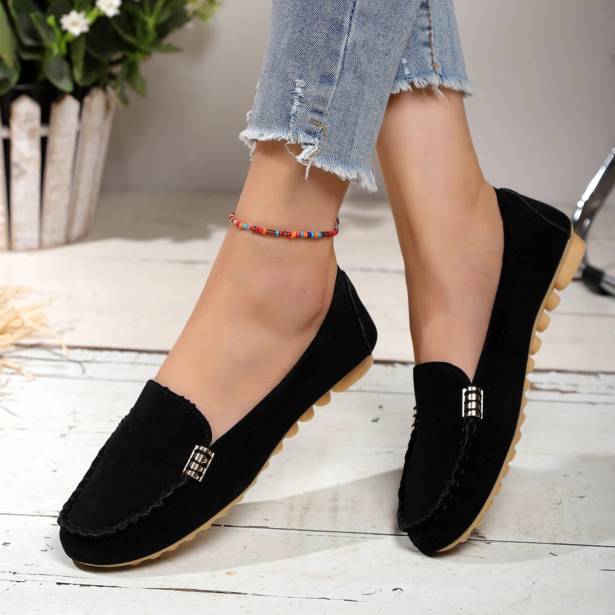 2025 Women Shoes Slip On Loafers For Ballet Flats Women Casual Sneakers Flat Shoes For Women Casual Shoes Zapatos Mujer