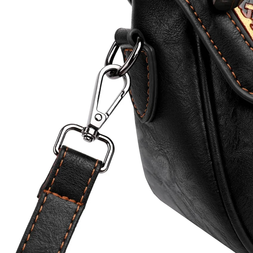 Retro Shoulder Bag Women Handbag High-quality 3D Printed Diagonal Crossbody Classic Office Not Too Big or Too Small Bag Luxury