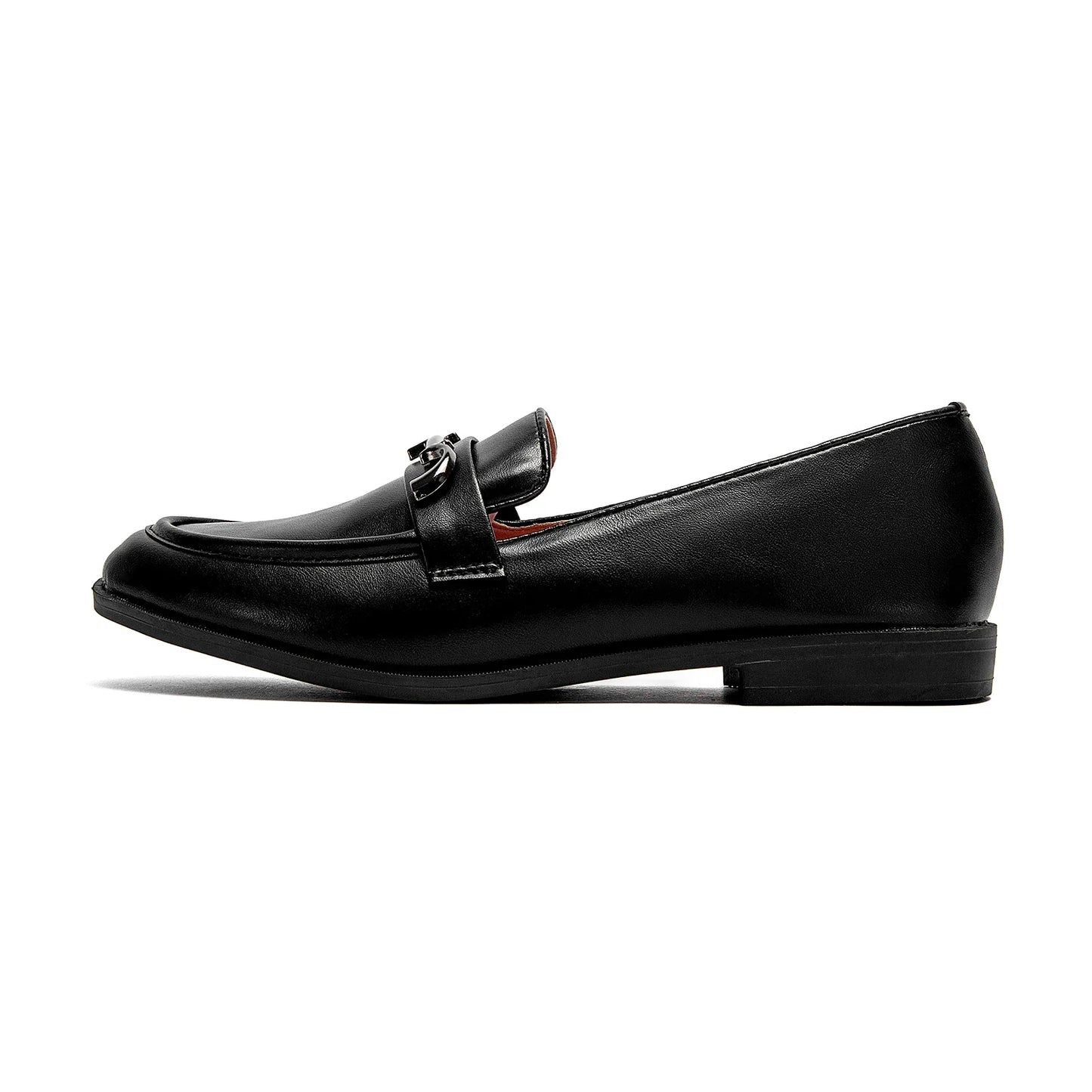 C-H Woman's Flat Shoes 2025 New Black Women's Business Shoes Commuter students