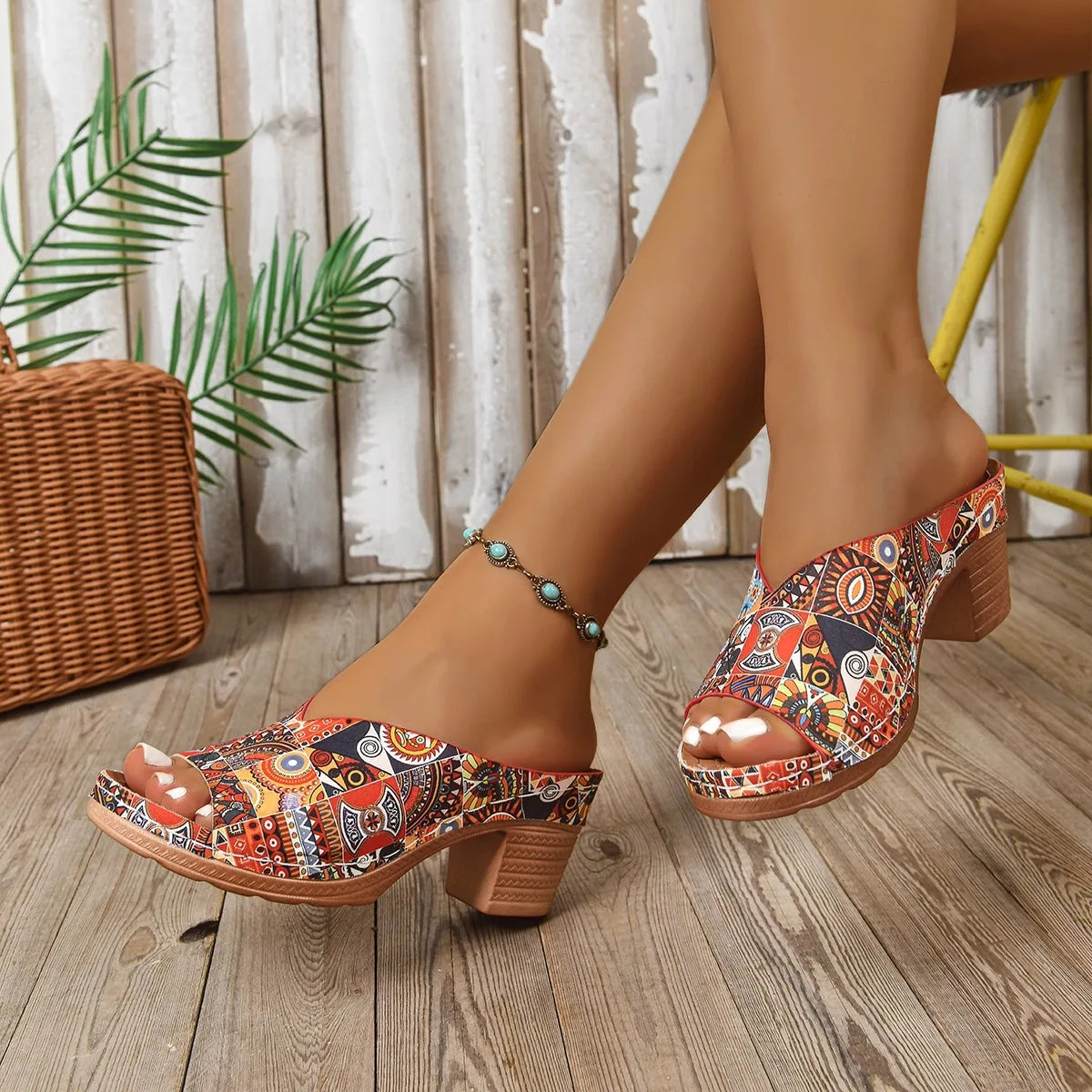 Women Shoes Fashion Sandals Wedge Women Shoe Open Toe Slide Women's Sandals Beach Footwear Female Slippers Zapatos De Mujer