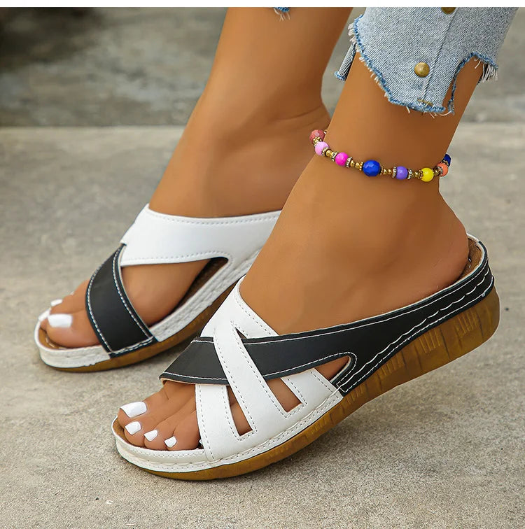 Women Shoes Sandals Fashion Wedge Ladies Shoes Outdoor Slide Women's Sandals Soft Casual Footwear Female Sandalias Mujer