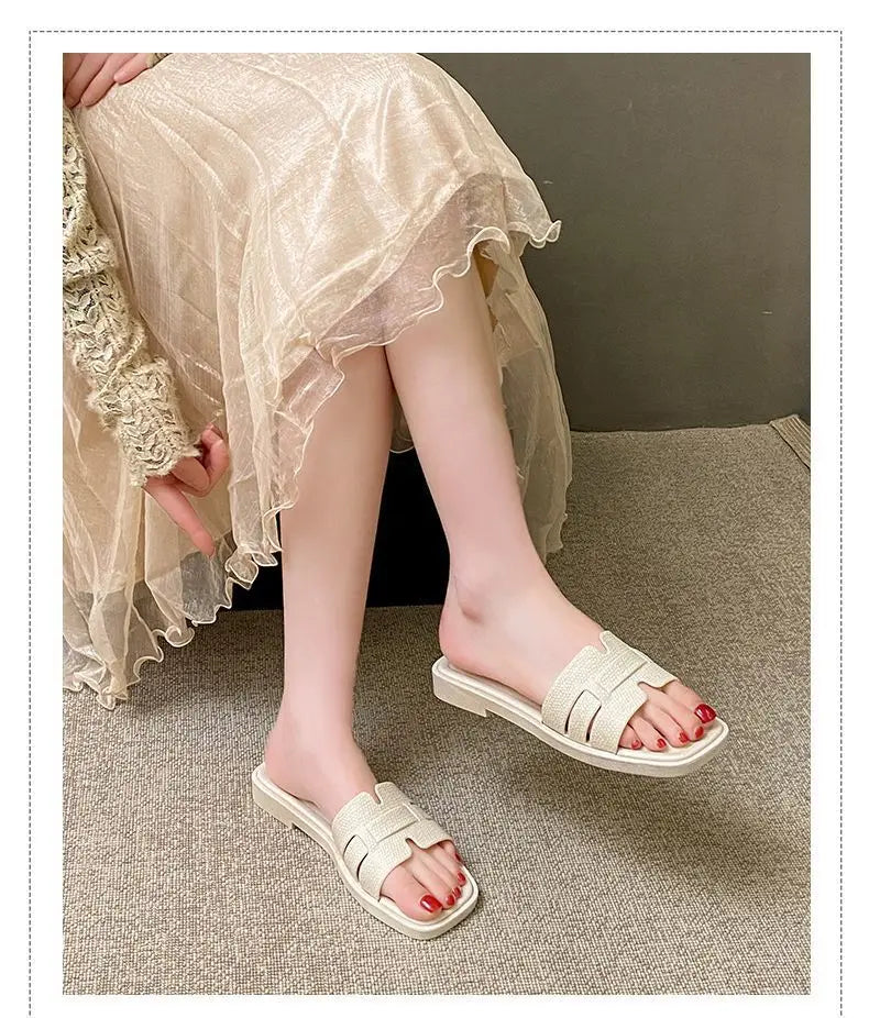 2026 New Home Women Sandals Lightweight Super Soft And Comfortable Thick-Soled Travel Slippers For Casual Versatile Outside