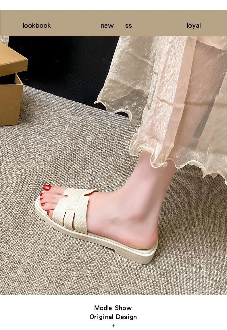 2026 New Home Women Sandals Lightweight Super Soft And Comfortable Thick-Soled Travel Slippers For Casual Versatile Outside