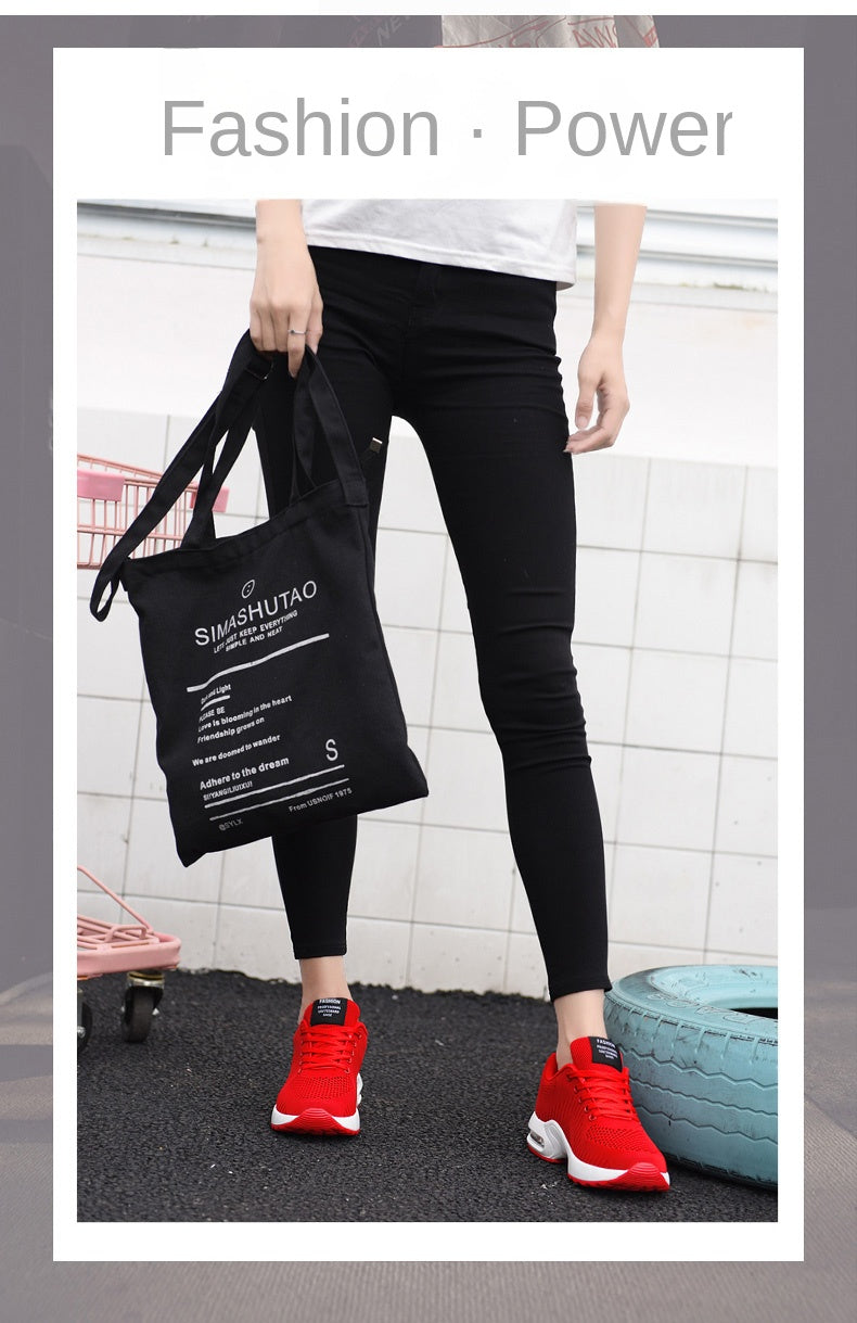 Women Sneakers Lightweight Knitted Shoes Women Casual Flats Shoes Female Tennis Shoes Non-Slip Women Sport Shoes