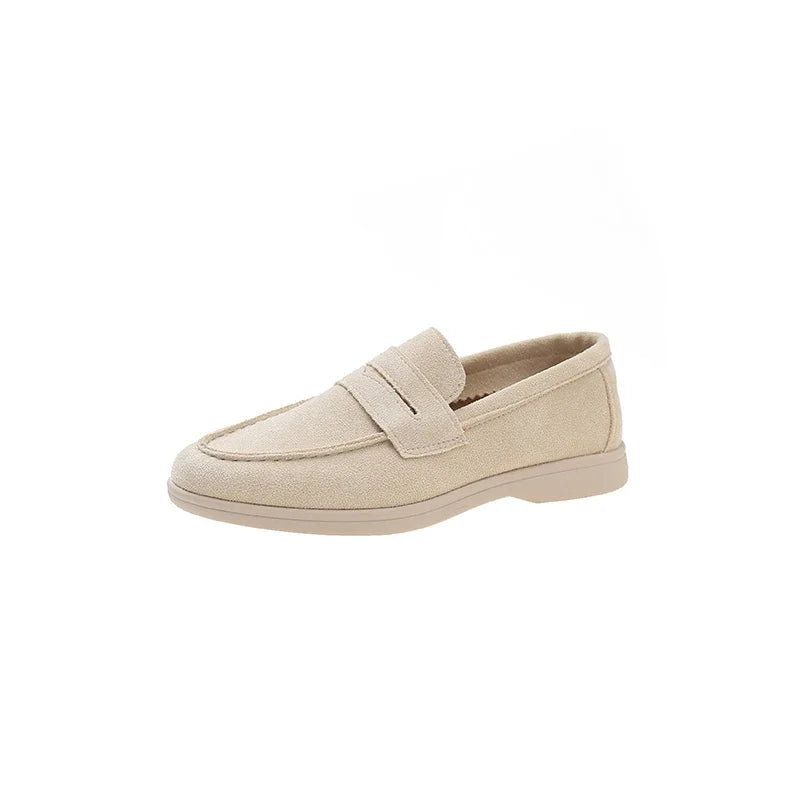 Women's Low Top Shoes 2025 Spring and Autumn New Casual Comfort Loafers High Quality Solid Flat Shoes Zapatos De Mujer