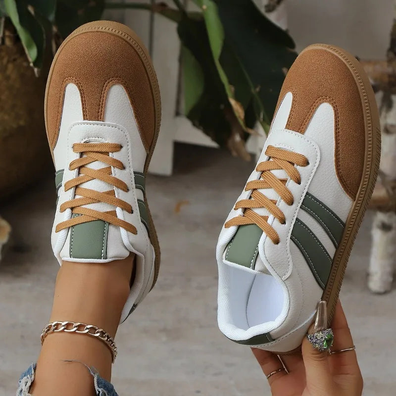 2026 Women Tennis Sneakers Flats Ladies Fashion Vulcanized Shoes Spring Autumn Woman Outdoor Trainers Footwear Женская Обувь