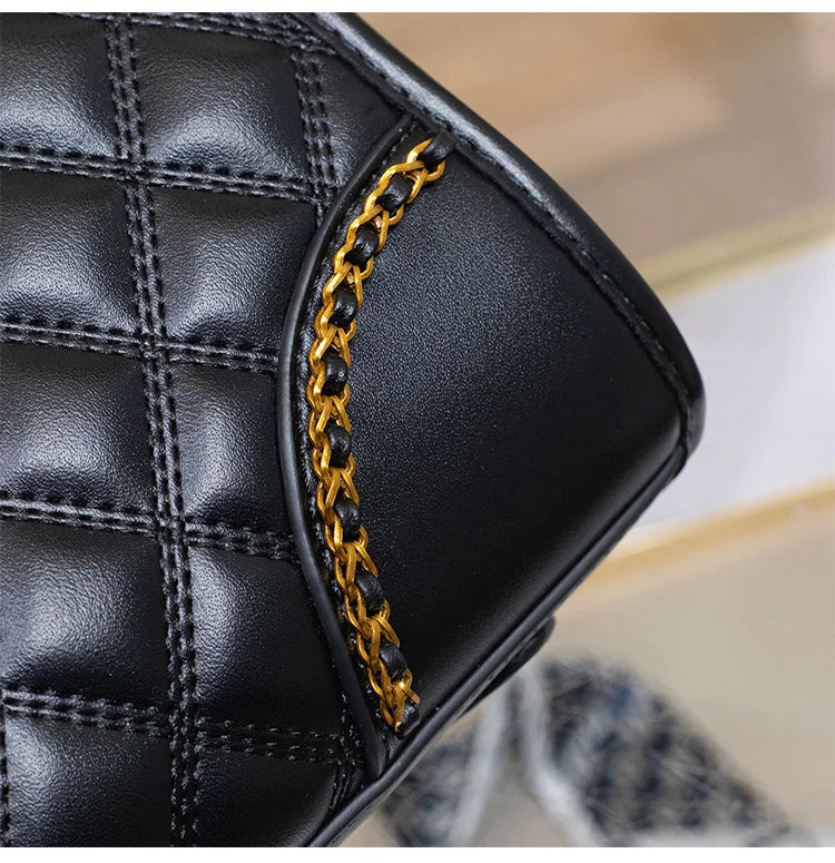 Women's handbag, genuine leather handbag, women's 2024 new summer high-end high-capacity designer crossbody bag