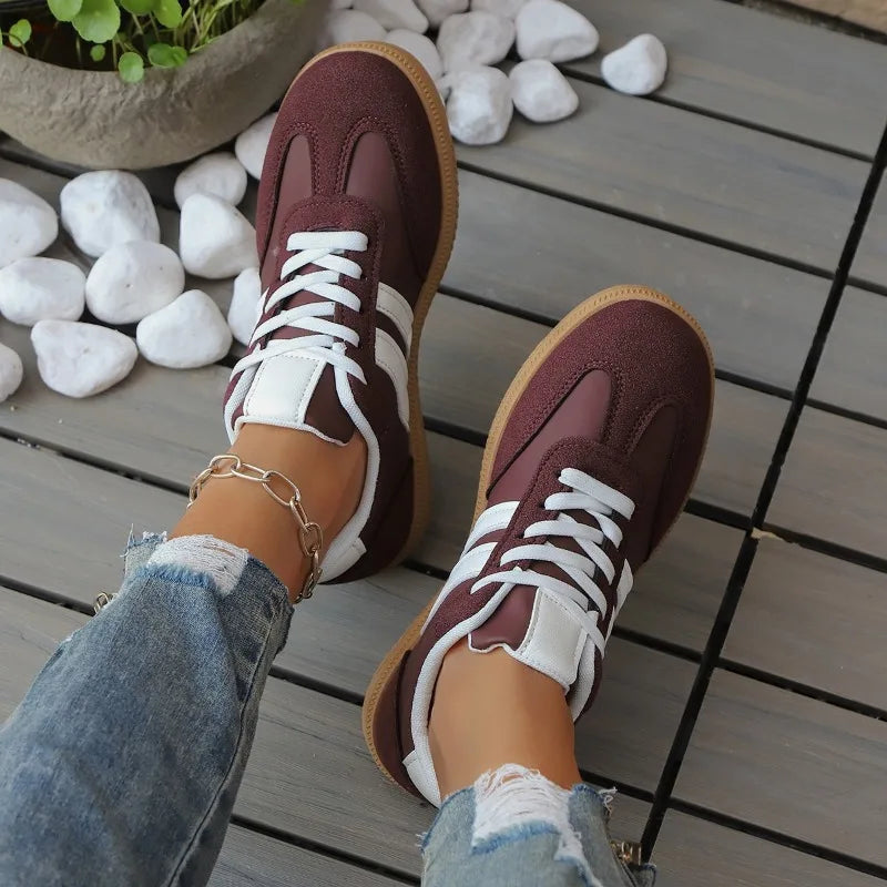 2026 Women Tennis Sneakers Flats Ladies Fashion Vulcanized Shoes Spring Autumn Woman Outdoor Trainers Footwear Женская Обувь