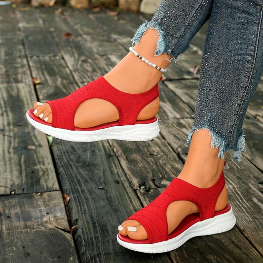 Women's Shoes Summer 2026 Comfortable Casual Sport Sandals Women Beach Wedge Sandals Women Platform  New Style Sandals
