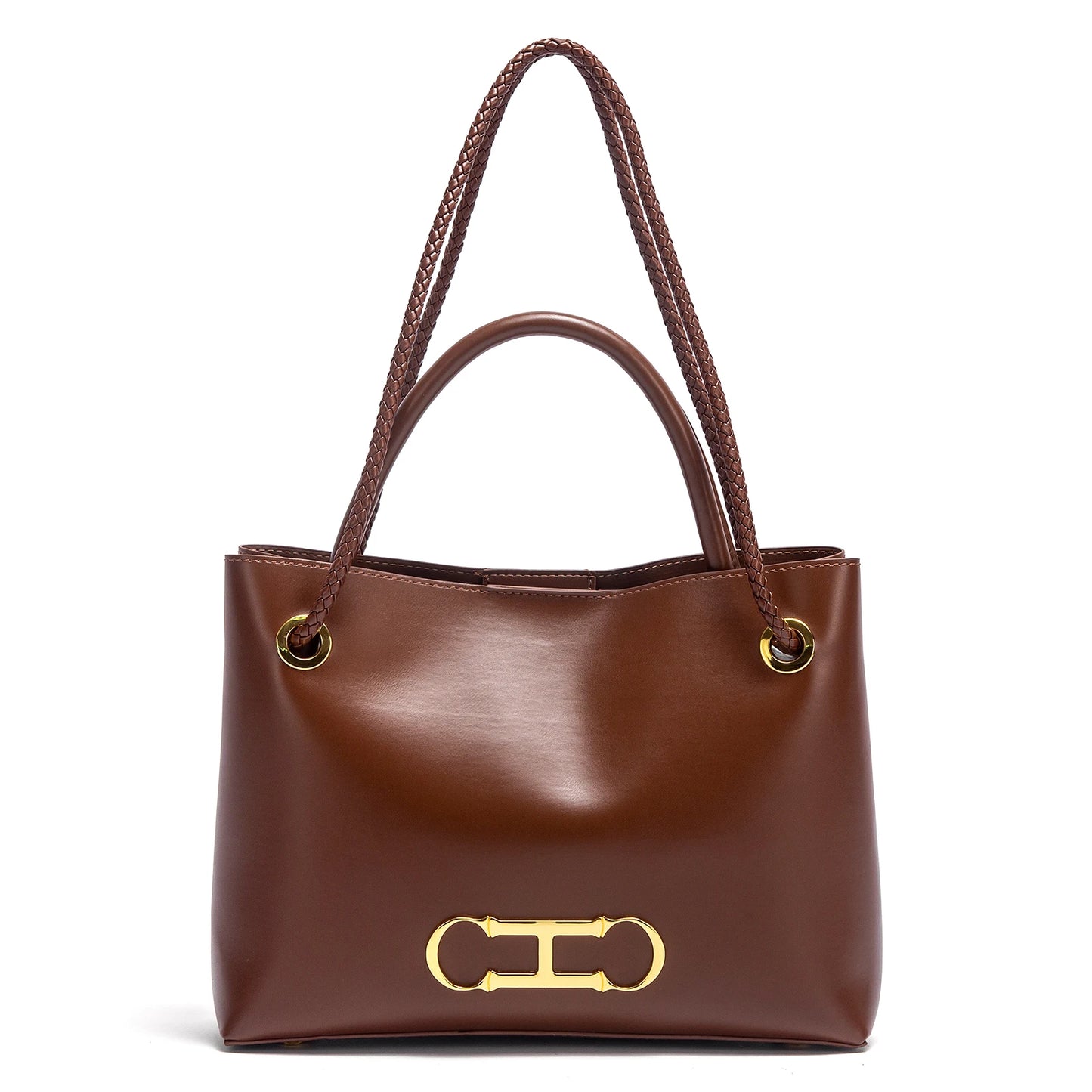 Women's handbag 2025 autumn new black minimalist tote bag dual-use commuting women's bag