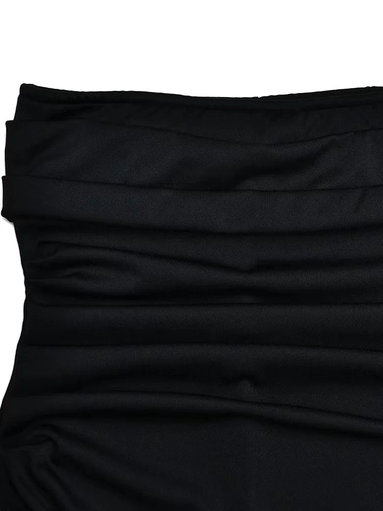 2025 Fashion Summer New Sexy Party Evening Dress Sexy Women's Dresses Black Backless Sleeveless Long Dress Elegant