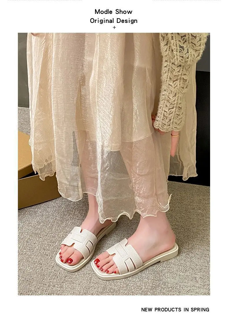 2026 New Home Women Sandals Lightweight Super Soft And Comfortable Thick-Soled Travel Slippers For Casual Versatile Outside