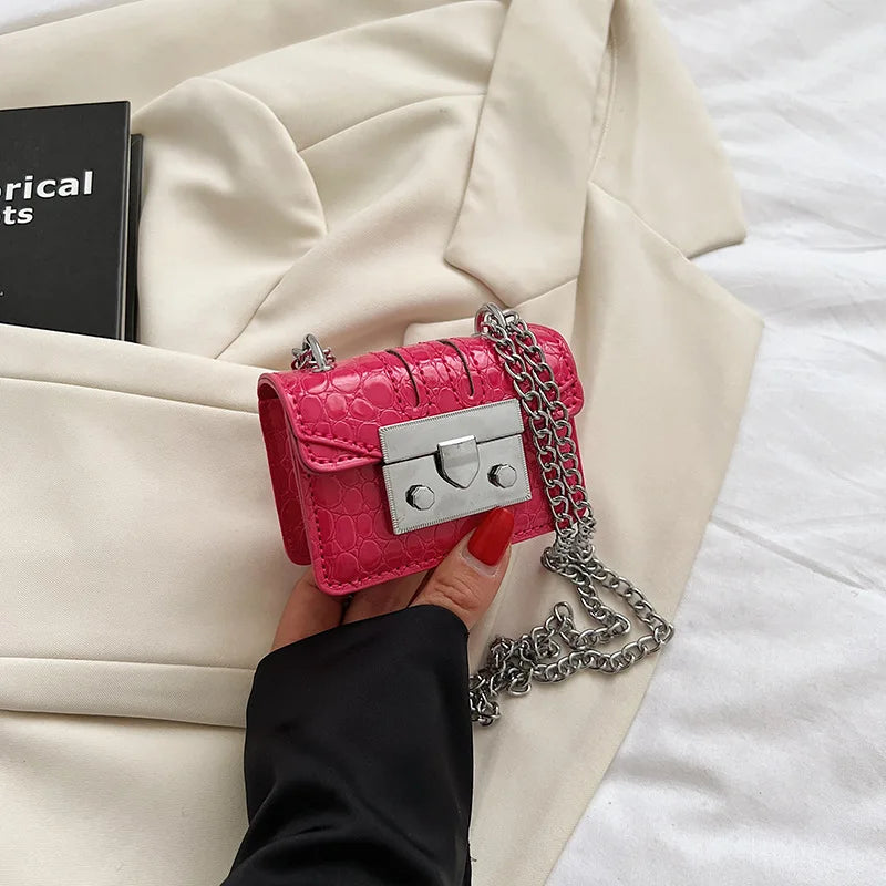 Handbag Women's 2024 Trend Woman Shoulder Purse Chain Female Bag Mini Summer Crossbody Bags for Women Fashion Luxury Designer
