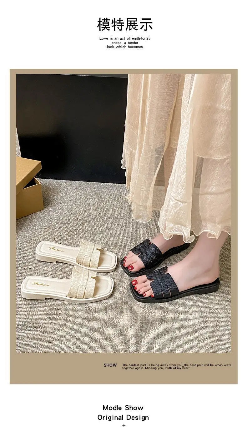 2026 New Home Women Sandals Lightweight Super Soft And Comfortable Thick-Soled Travel Slippers For Casual Versatile Outside