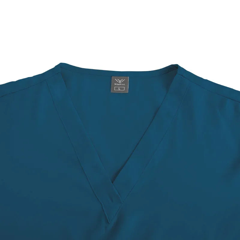 Medical Scrubs Bulk Order - Anti-Microbial Jogger Sets for Surgery/Dental/Vet/SPA/Pharmacy Multi-Pocket Workwear with Pen Slot