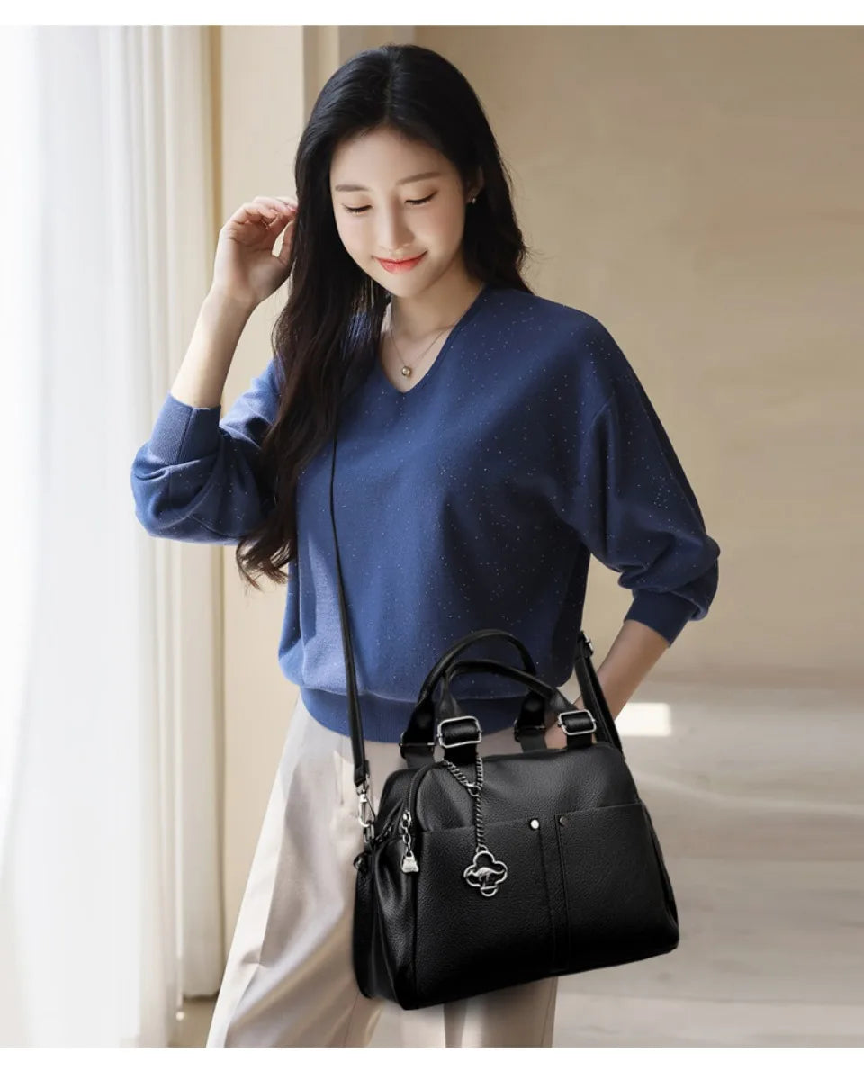 Genuine Brand Luxury Handbags Women Bags Designer Crossbody Bags for Women Small Top Quality Soft Leather Shoulder Bag Daily Use