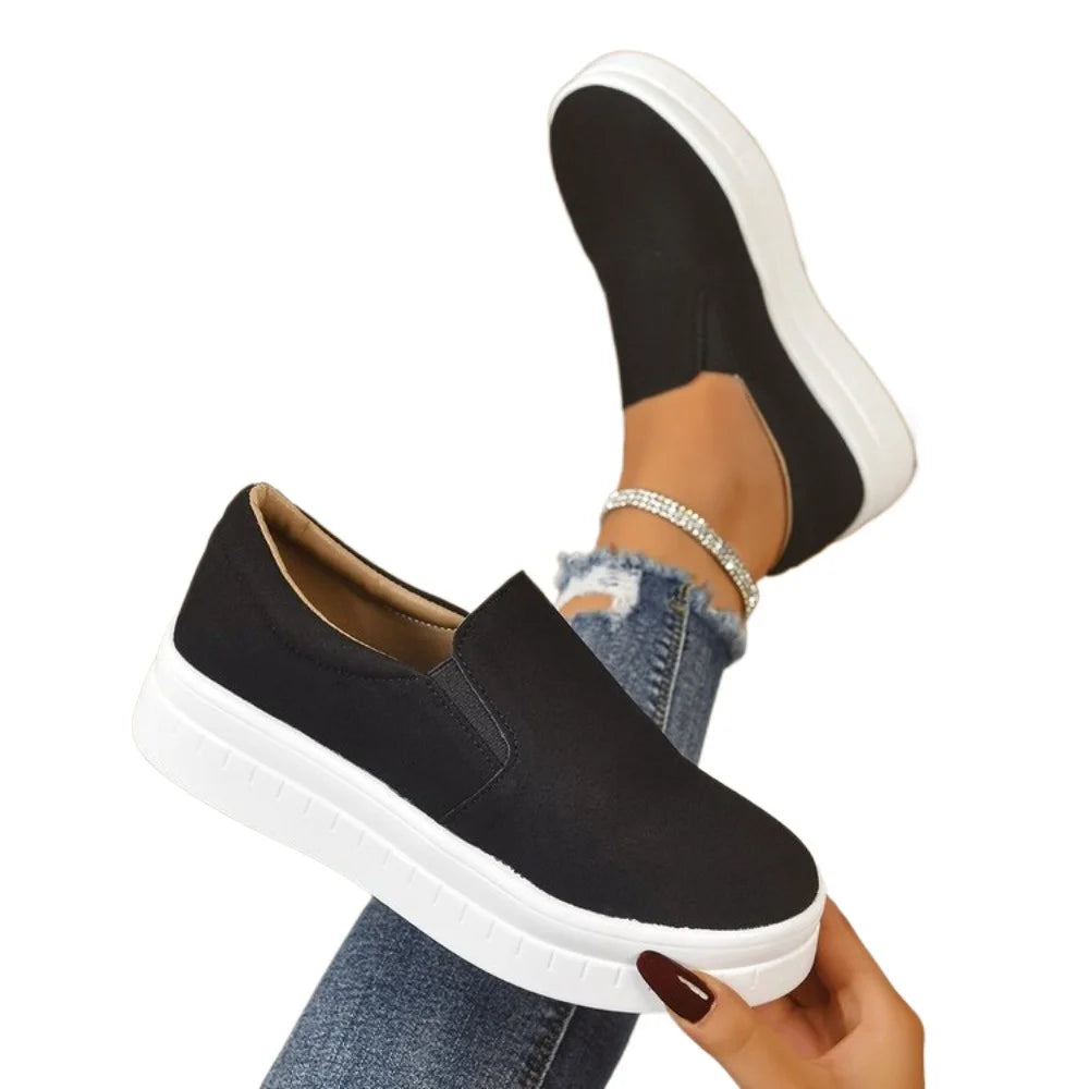 Shoes for Women Spring Leisure Sneakers New Womens Lazy Footwear Lightweight Thick Sole Platform Women Shoes Size 36-43