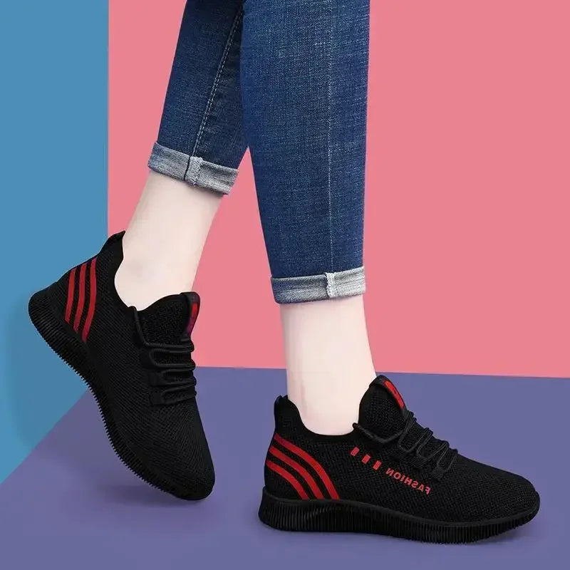 Women Tennis Shoes 2025 Lightweight Sneakers Breathable Walking Sneakers Shoes Women for Gym Travel Working Sports Trainers