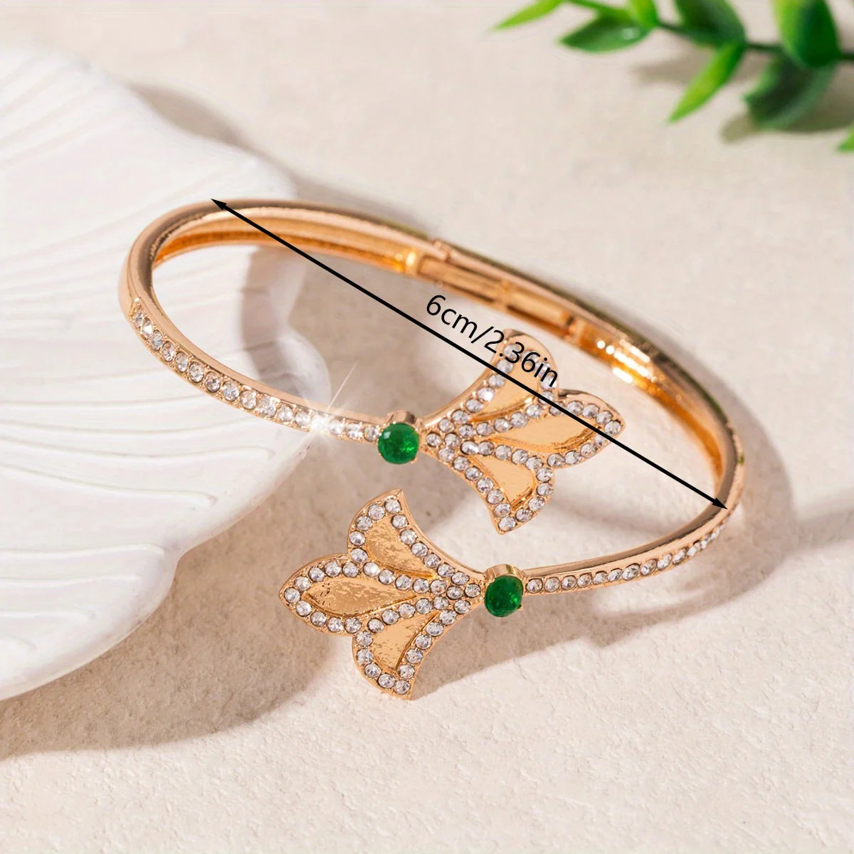 1 Pc Personalized, Stylish And Minimalist Open Bangle - Elegant And Gorgeous Holiday And Banquet Jewelry For Women