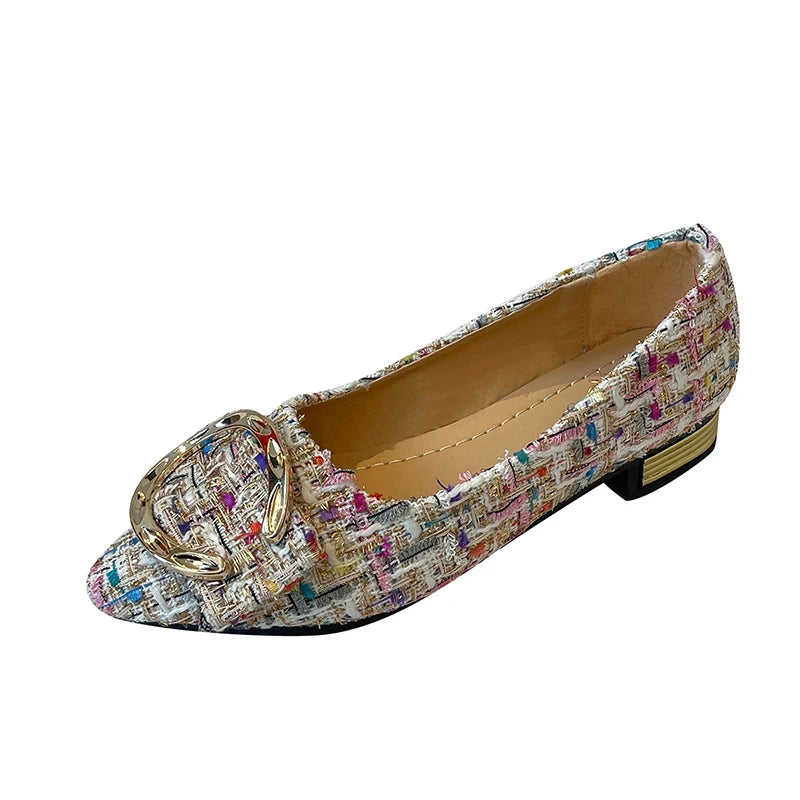 New Women's Shoes Pumps Spring Autumn Casual Women's Fashion Comfortable Pointed Shoes Women's Zapatillas Mujer