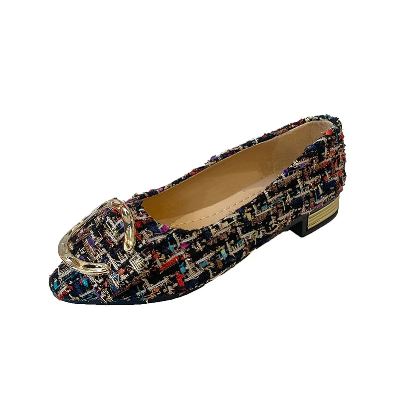 New Women's Shoes Pumps Spring Autumn Casual Women's Fashion Comfortable Pointed Shoes Women's Zapatillas Mujer