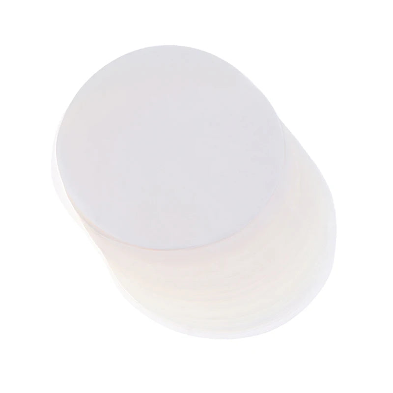 50Pcs Circle Parchment Paper Baking Oiled Paper  Multifunction Liner BBQ Oven Patty Hamburger Paper Steamer Liners Baking Tool