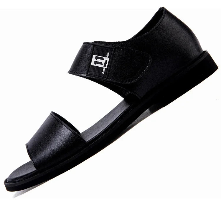 Sandals Men Summer Soft Sole Non-slip Shoes Fashion Male Beach Casual Flat Comfortable Shoes Plus Size Gladiator Rome Sandals