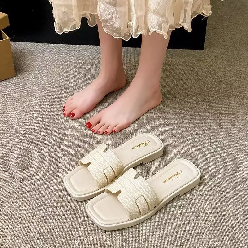 2026 New Home Women Sandals Lightweight Super Soft And Comfortable Thick-Soled Travel Slippers For Casual Versatile Outside