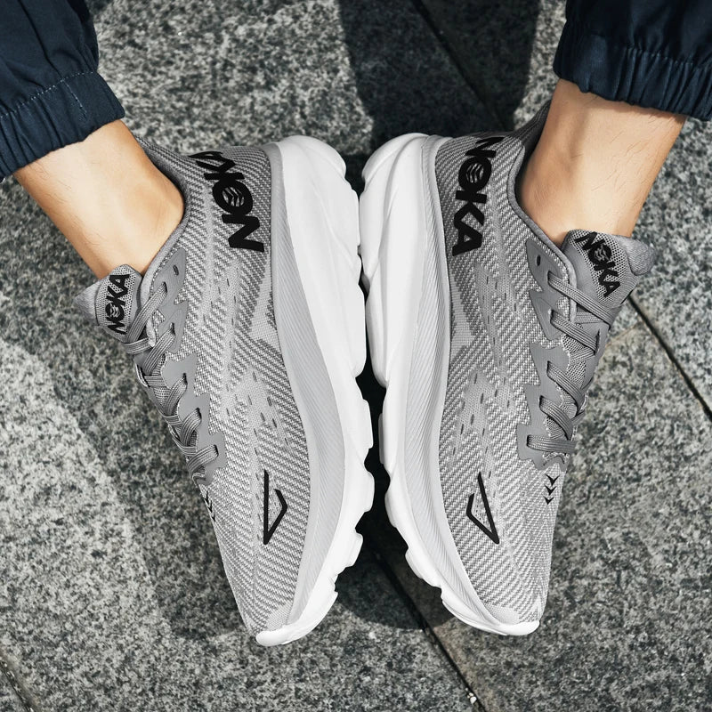 PARZIVAL Men's Sneaker Air Cushion Runner Trainers Tenis Marathon Sports Running Shoes Women Outdoor Athletic Speciality Sneaker