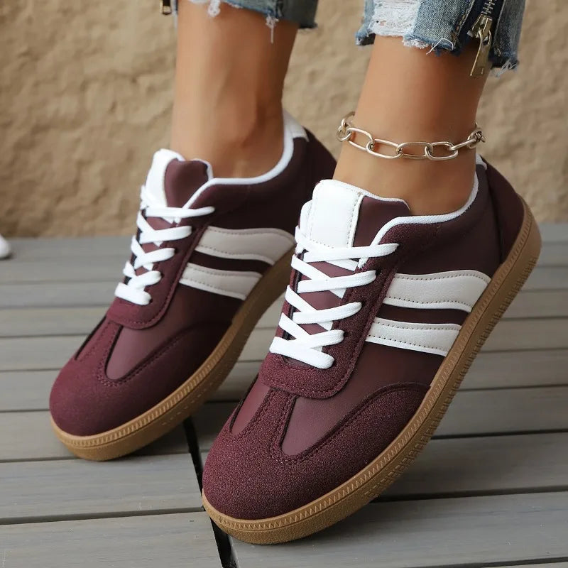 2026 Women Tennis Sneakers Flats Ladies Fashion Vulcanized Shoes Spring Autumn Woman Outdoor Trainers Footwear Женская Обувь