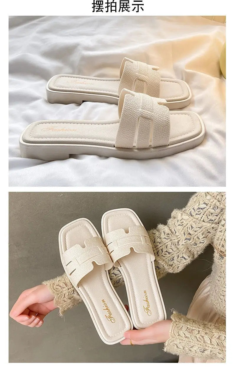 2026 New Home Women Sandals Lightweight Super Soft And Comfortable Thick-Soled Travel Slippers For Casual Versatile Outside