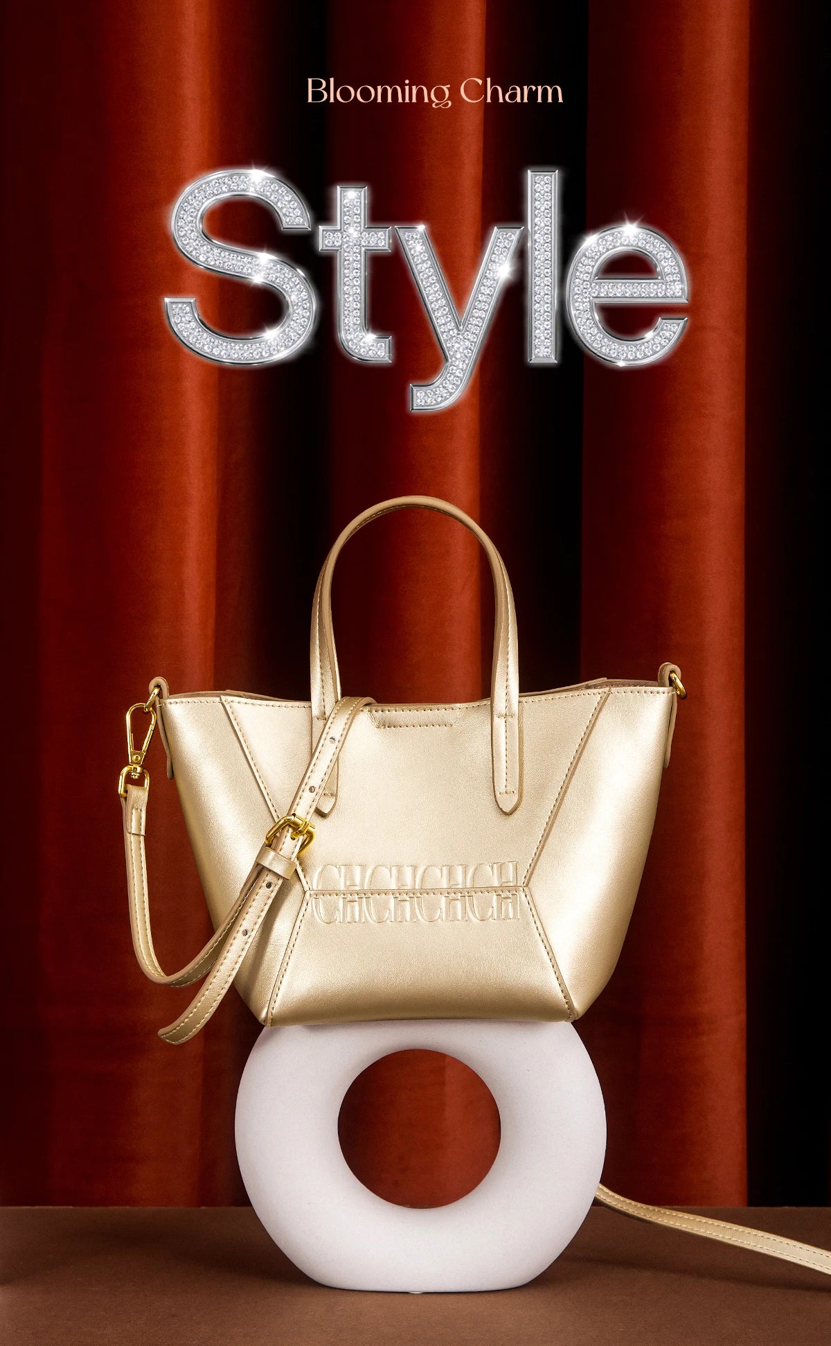 Fashion Women's Large Capacity Handbag 2025 Autumn New Multi Functional Solid Color Women's Shoulder Bag