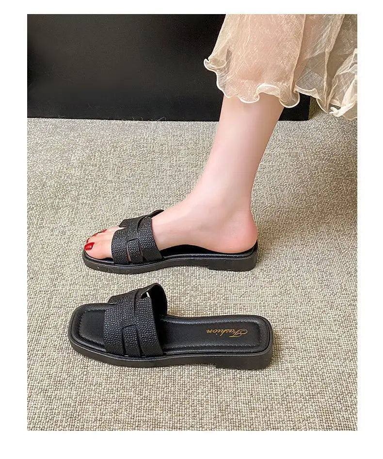 2026 New Home Women Sandals Lightweight Super Soft And Comfortable Thick-Soled Travel Slippers For Casual Versatile Outside